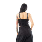 Kahlo Lace Up Zip Top