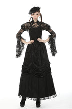 Elegant Lace Flare Bolero
