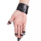 Women’s Skeleton Skull Chain Hand Claw Glove