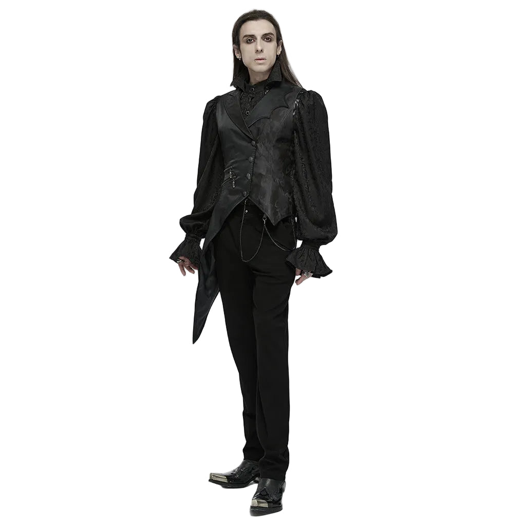 Men’s Asymmetric Chain Waistcoat