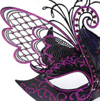 Purple Butterfly Masquerade Mask