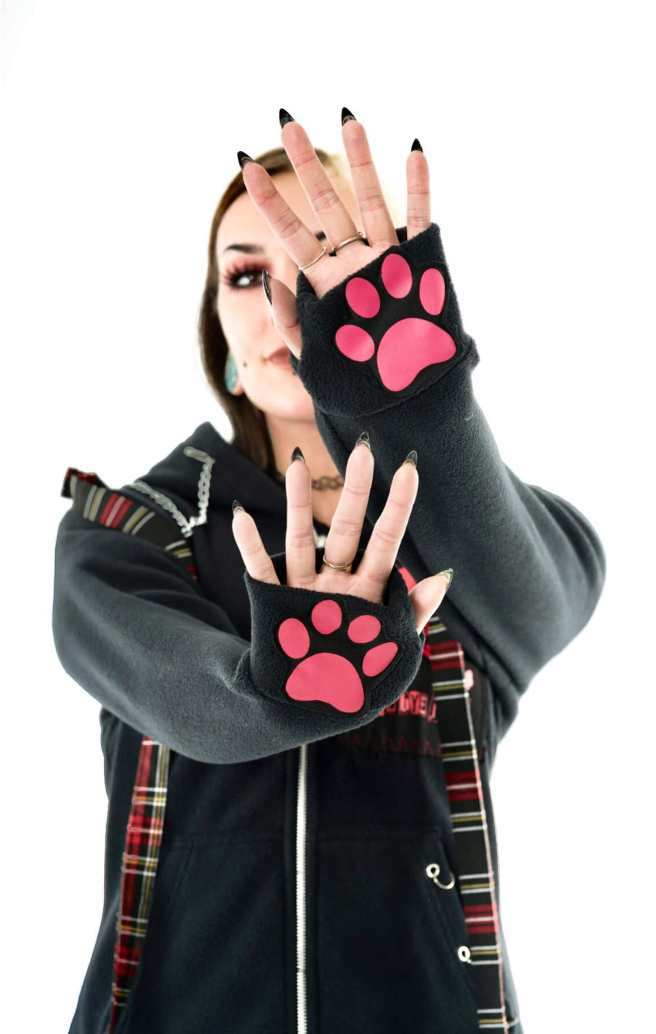 Toxic Kitty Punk Jacket