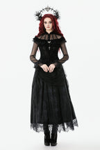 Sheer Off The Shoulder Lace Blouse
