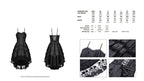 Pleated Frill Big Bow Prom Dress