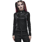 Cyberpunk High Neck Top