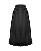 Classic Gothic Black Net Skirt