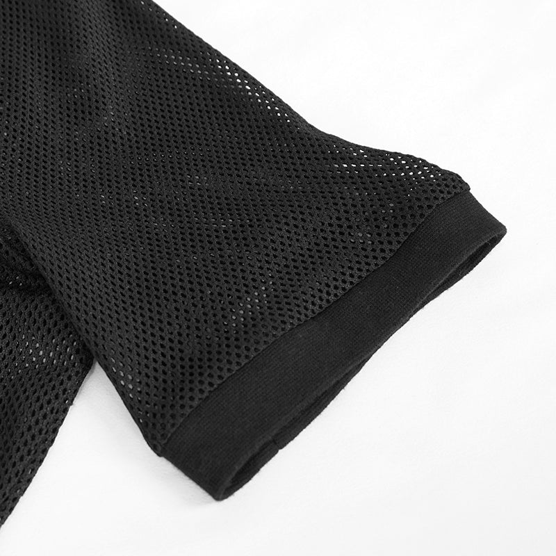 Mesh Sheer Top