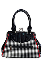 Gingham Skull Cherry Retro Bag