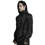 Elegant Jacquard Lapel Waistcoat