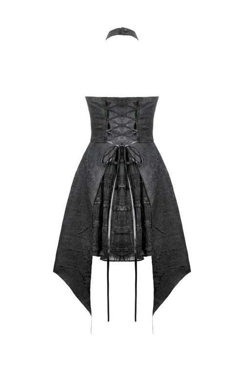 Batwing Choker Dress