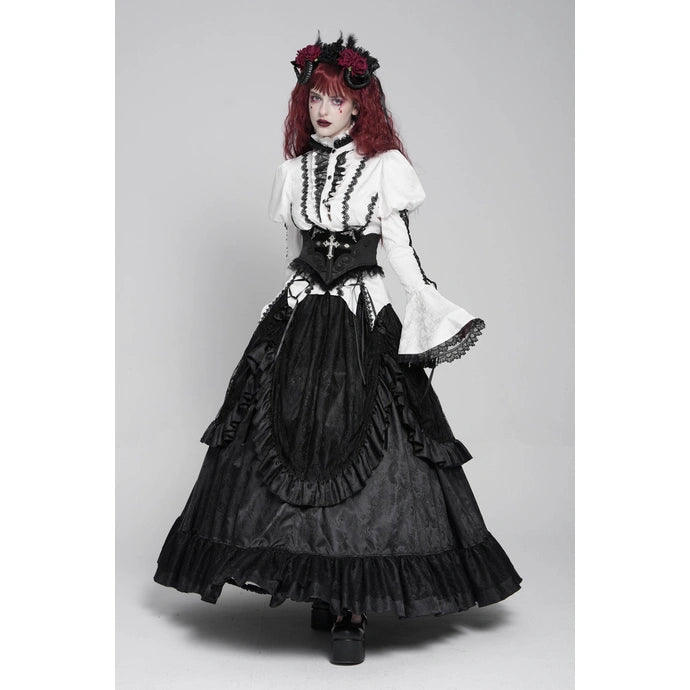 V Shaped Frilled Corset