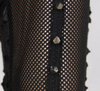 Thigh Net Skeleton Hand Shredded Leggings