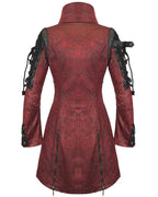 Ladies Crimson Dystopian Jacket