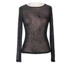 Sheer Cobweb Top