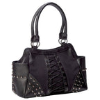 Trapeze Lace Up Stud Bag