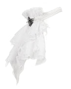 Diamond Shape White Cravat