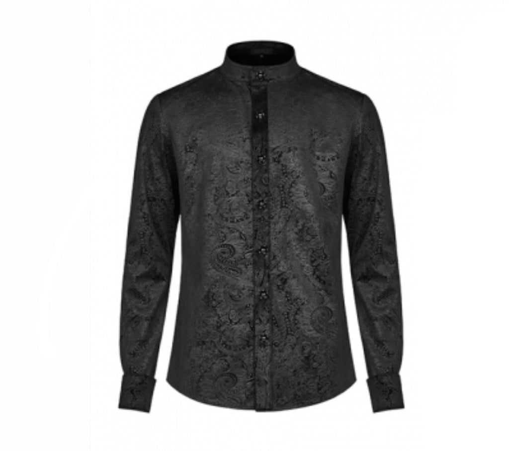 Gentlemen’s Paisley Button Up Shirt