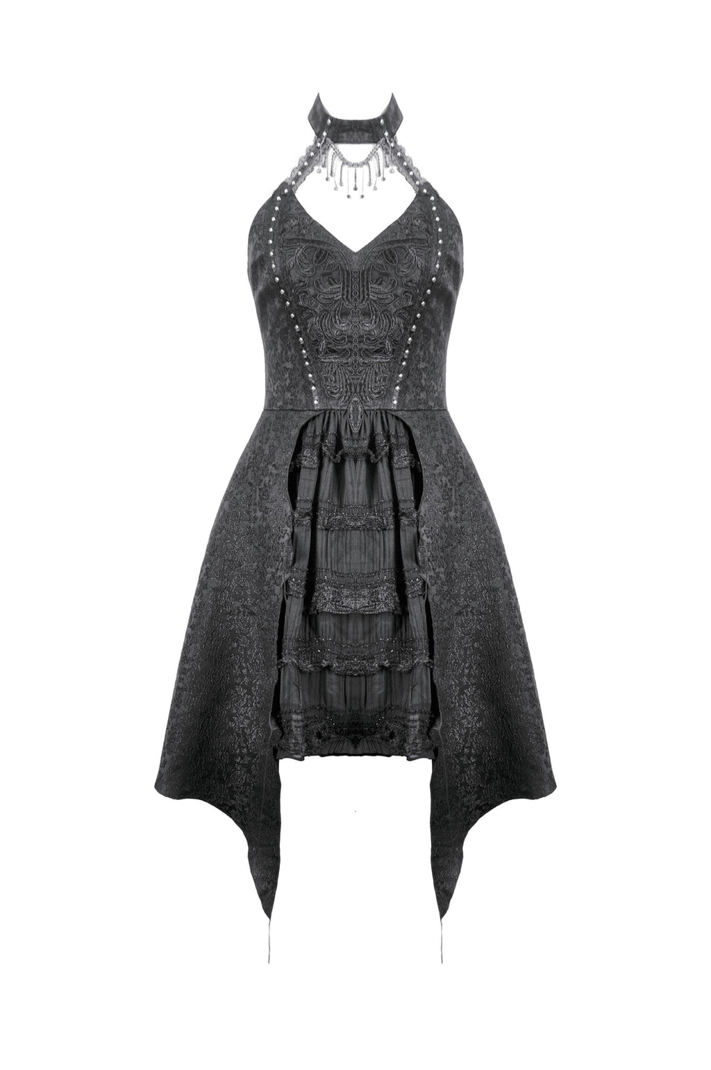 Batwing Choker Dress