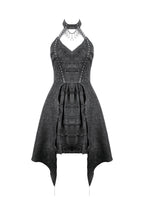 Batwing Choker Dress