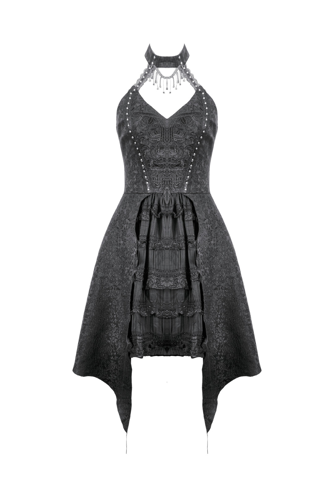 Batwing Choker Dress