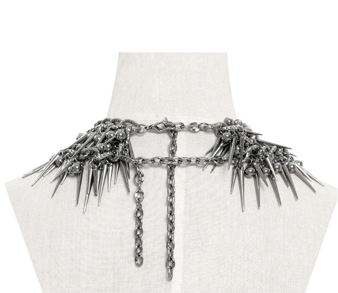 Punk Spiked Necklace