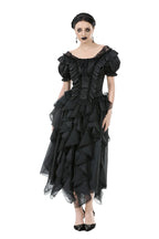 Ruffle Pleat Lace Blouse