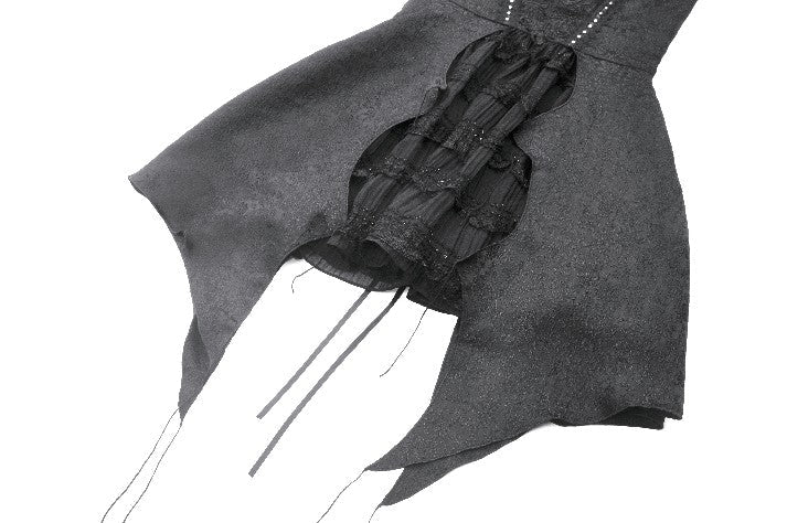 Batwing Choker Dress