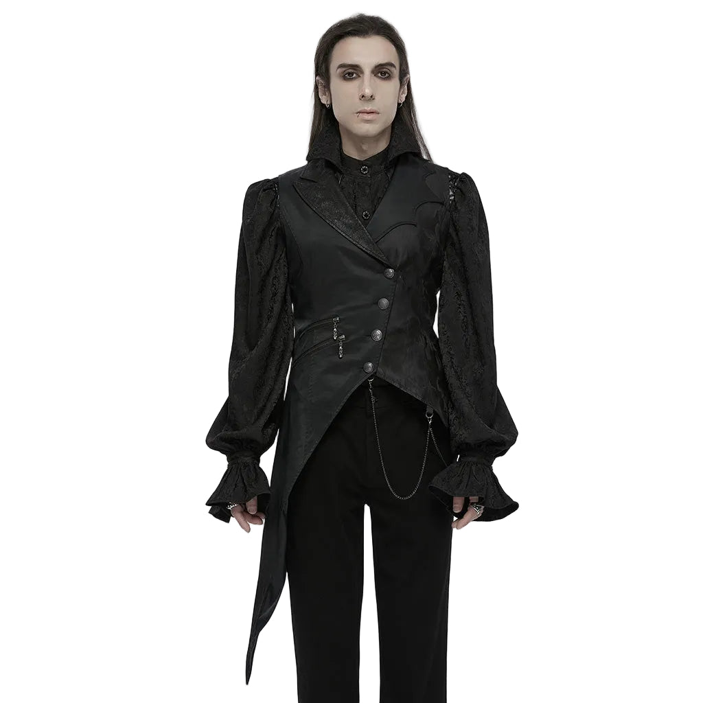 Men’s Asymmetric Chain Waistcoat