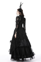 Gothic Lace Jacket Dress