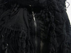 Shredded Long Hooded Cardigan