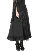 Classic Gothic Black Net Skirt