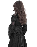 Crucifix Rose Frill Corset Belt