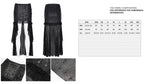 Hi-Lo Cobweb Chain Trail Skirt
