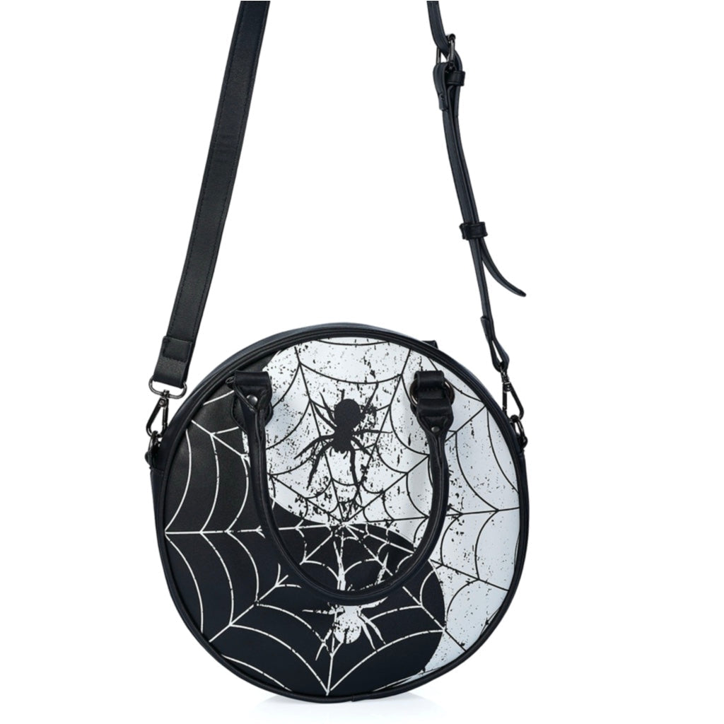 Yin Yang Spider Cobweb Bag