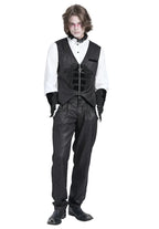 Lightly Patterned Formal Trousers