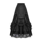 Long Vintage Laced Skirt