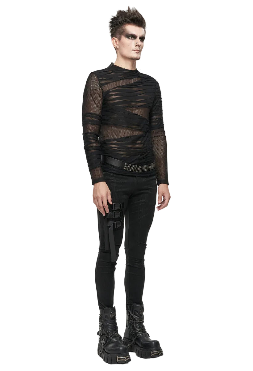 Mummy Bandage Sheer Top