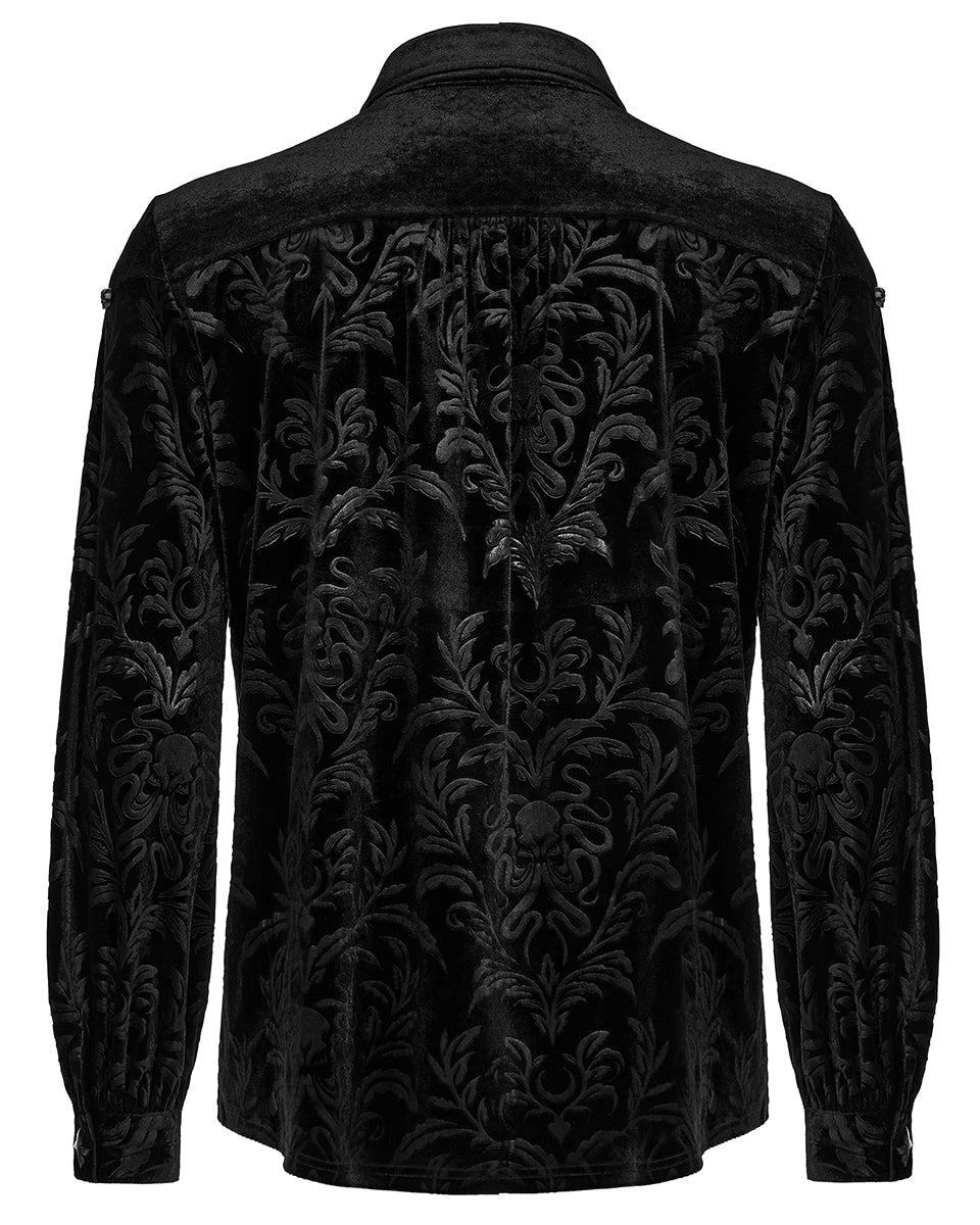 Velvet Embossed Shirt