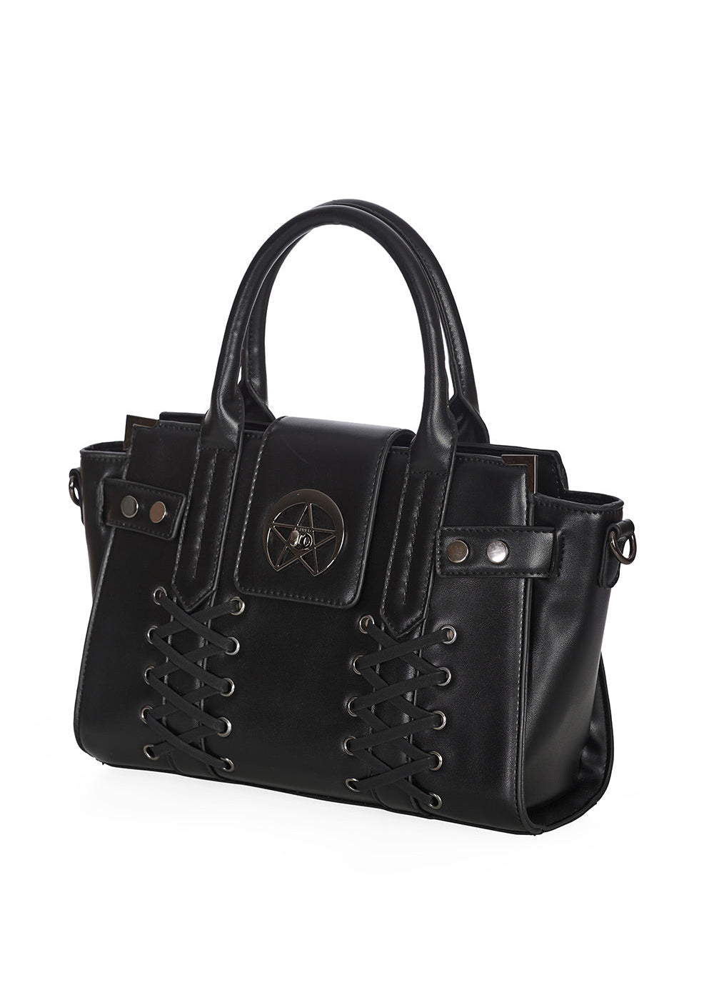 Laced Pentagram Handbag