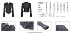 Ruffle Frill Long Sleeve Shirt