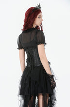 Frill Hem Underbust Corset