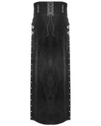 Katana Buckle Side Split Men’s Skirt