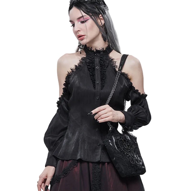 Gothic Beaded Side Bag