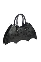 Bat Shaped Moon Chandelier Patterned Bag