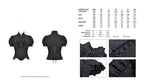 Ruffle Neckline Short Blouse