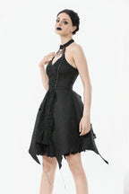 Batwing Choker Dress