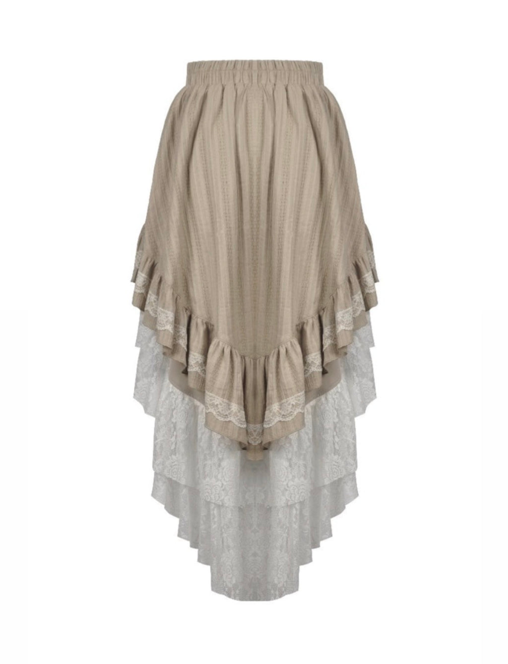 Steampunk Dovetail Cream Skirt