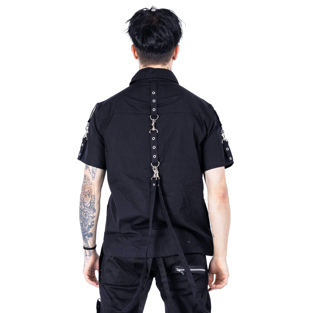 Eyelet Strap Cassius Shirt