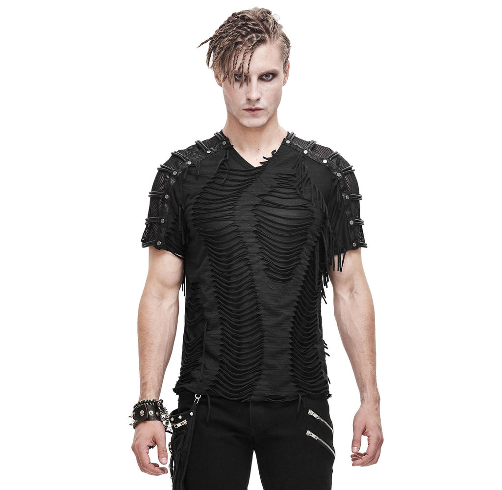 Shredded Punk Dystopian Top