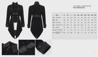 Black Gothic Velvet Tailcoat